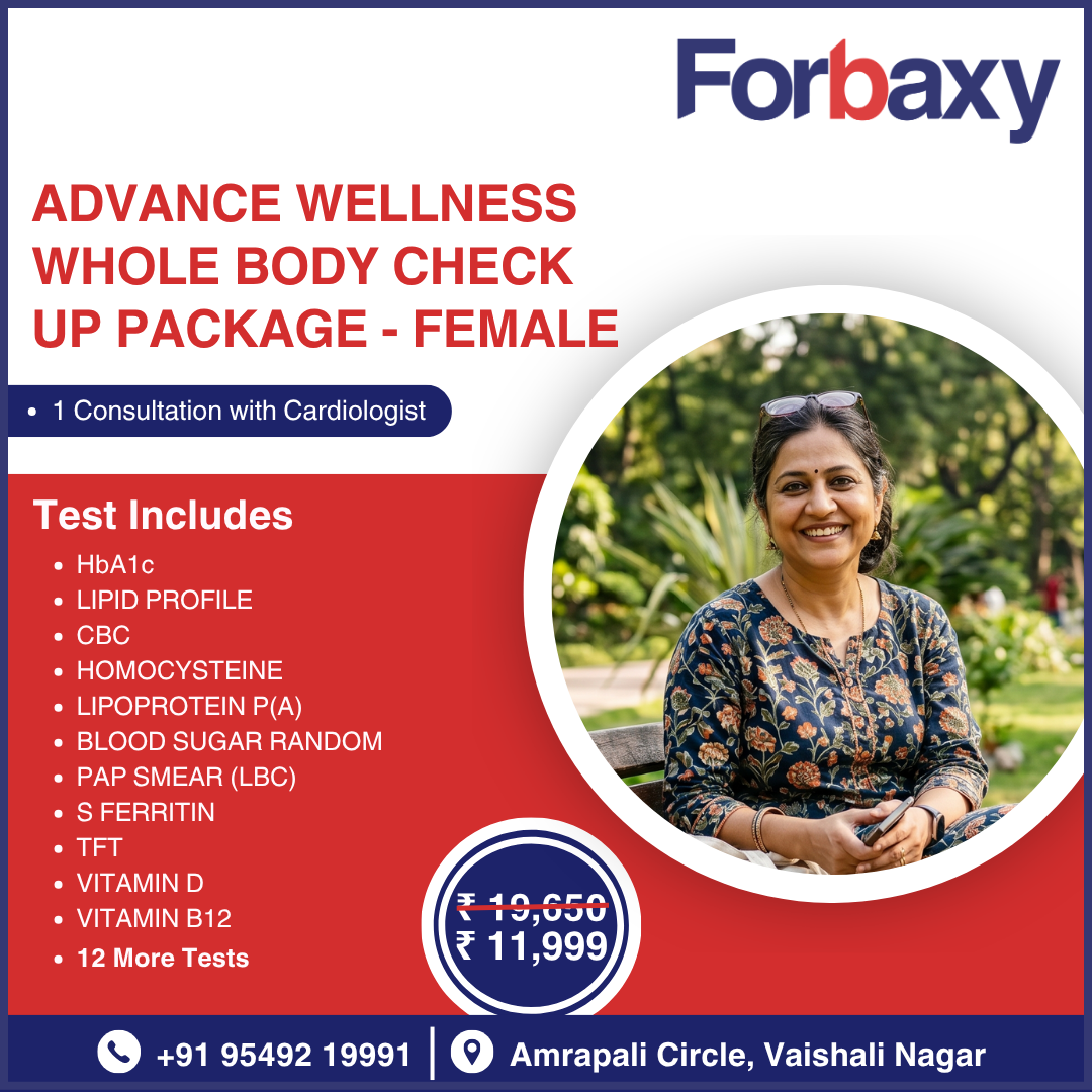 Advance Wellness Whole Body Check Up Package - Female