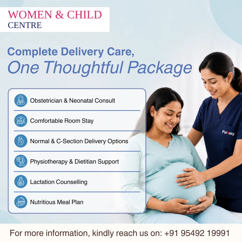 Maternity & Delivery Package - Women & Child Centre