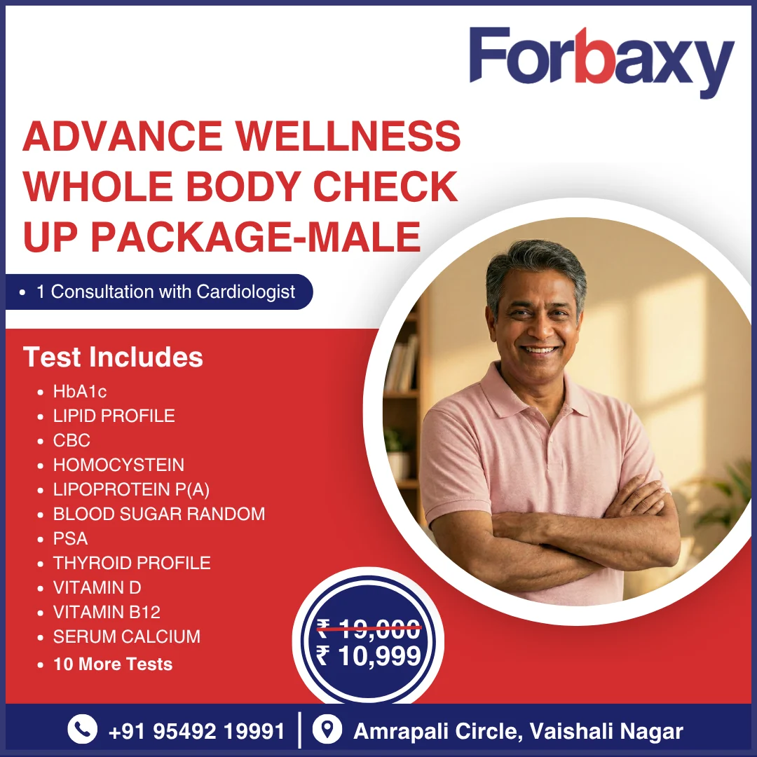 Advance Wellness Whole Body Check Up Package - Male